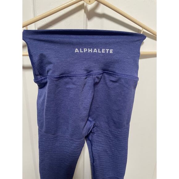 Alphalete OG Revival Leggings Comet Blue Size XS - Picture 4 of 7